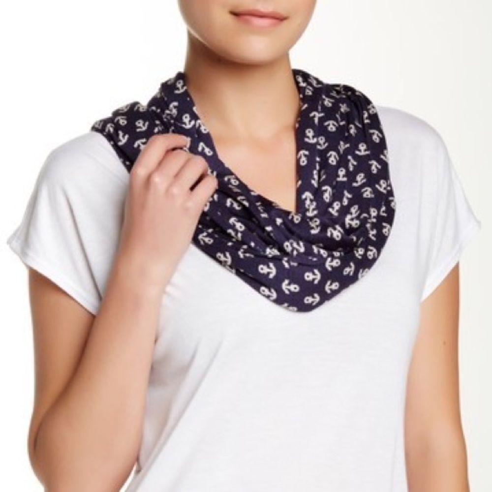 Sperry Anchor Print Infinity Scarf